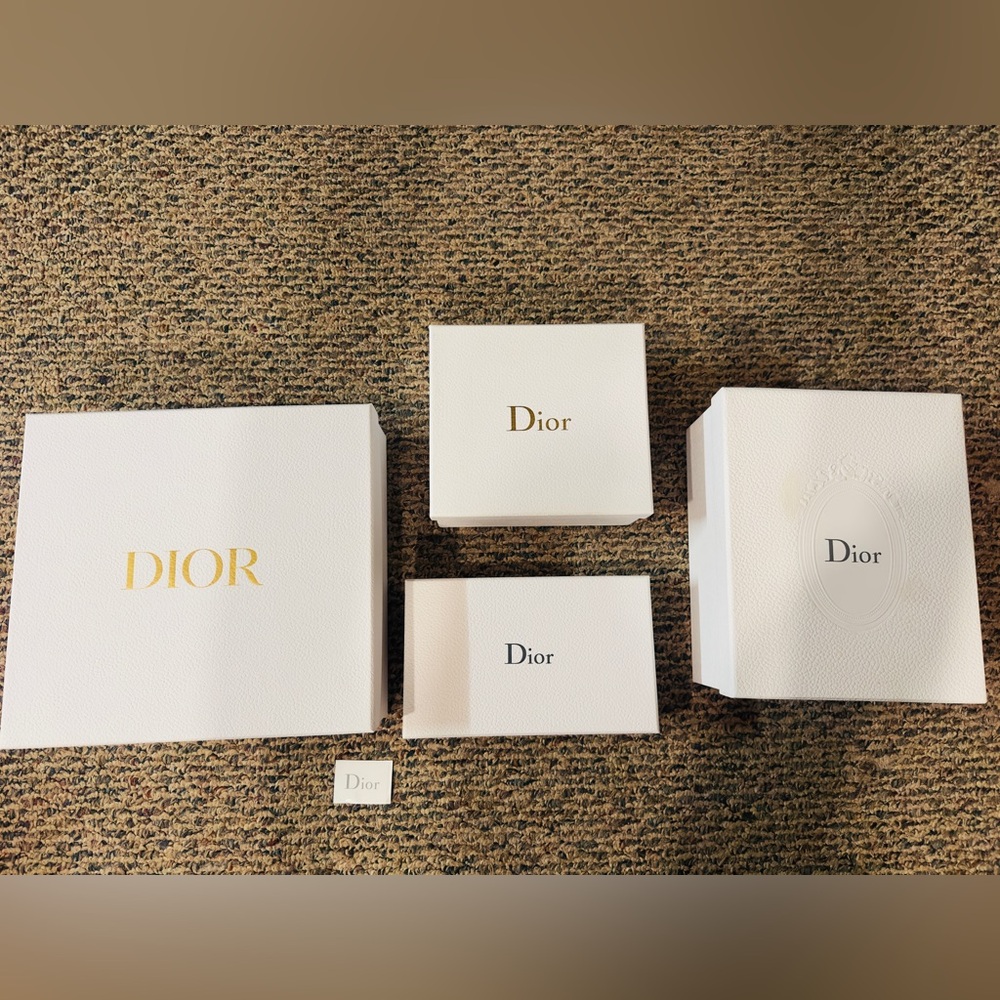 Authentic Dior Gift Boxes